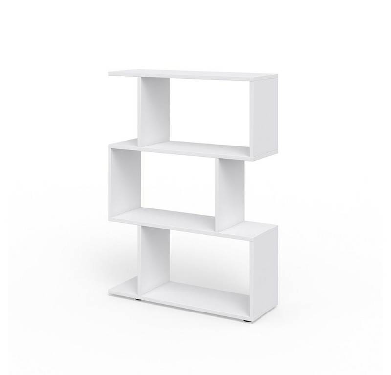 Vicco Raumteiler Levio, Weiß, 70 x 100 cm, Freistehend von Vicco