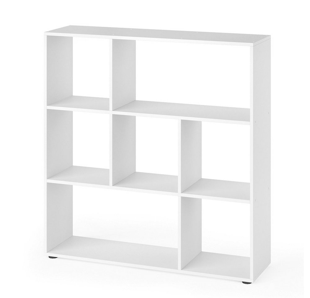 Vicco Raumteiler Nove, Weiß, 104 x 108 cm 7 Fächer Vicco Raumteiler Nove, Weiß, 104 x 108 cm 7 Fächer von Vicco
