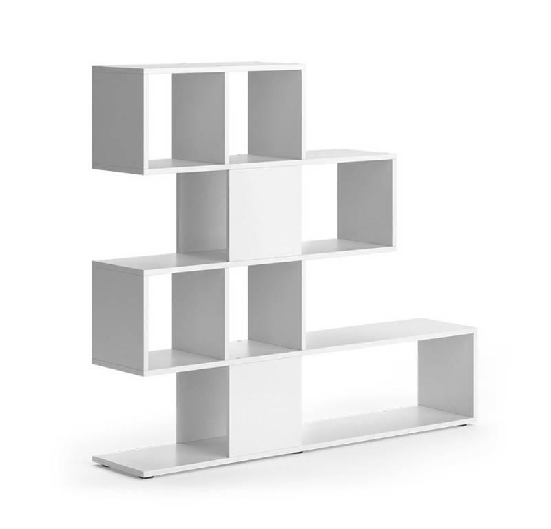 Vicco Raumteiler Hylda, Weiß, 124.4 x 113 cm mit 4 Faltboxen Vicco Raumteiler Hylda, Weiß, 124.4 x 113 cm mit 4 Faltboxen von Vicco