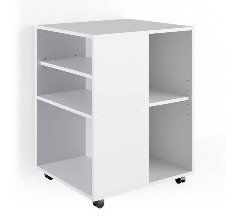 Vicco Rollcontainer, Weiß, 59 x 53 cm von Vicco