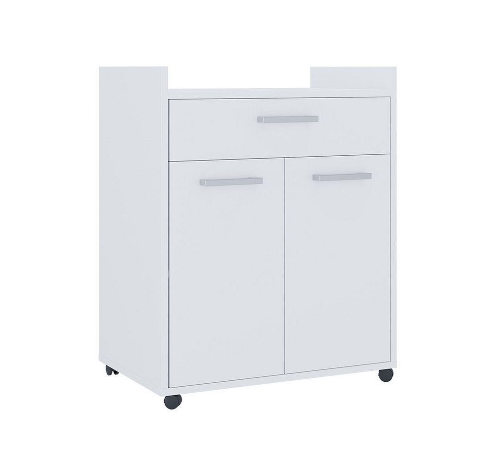 Vicco Rollcontainer Ansel, Weiß, 60 x 40 cm mit Schubladen Vicco Rollcontainer Ansel, Weiß, 60 x 40 cm mit Schubladen von Vicco