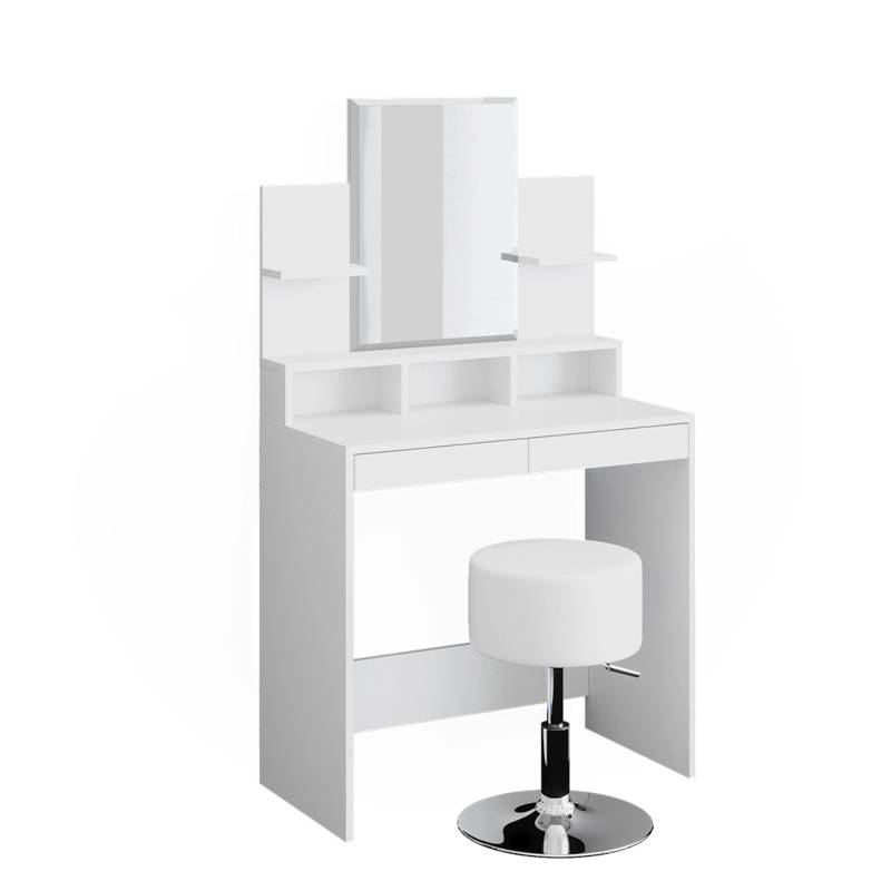 Vicco Schminktisch Ania Weiß 80 cm mit Hocker von Vicco