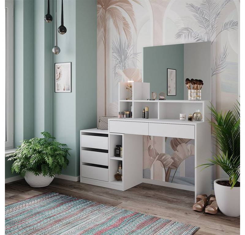 Vicco Schminktisch Anja, Weiß, 139.8 cm Vicco Schminktisch Anja, Weiß, 139.8 cm von Vicco