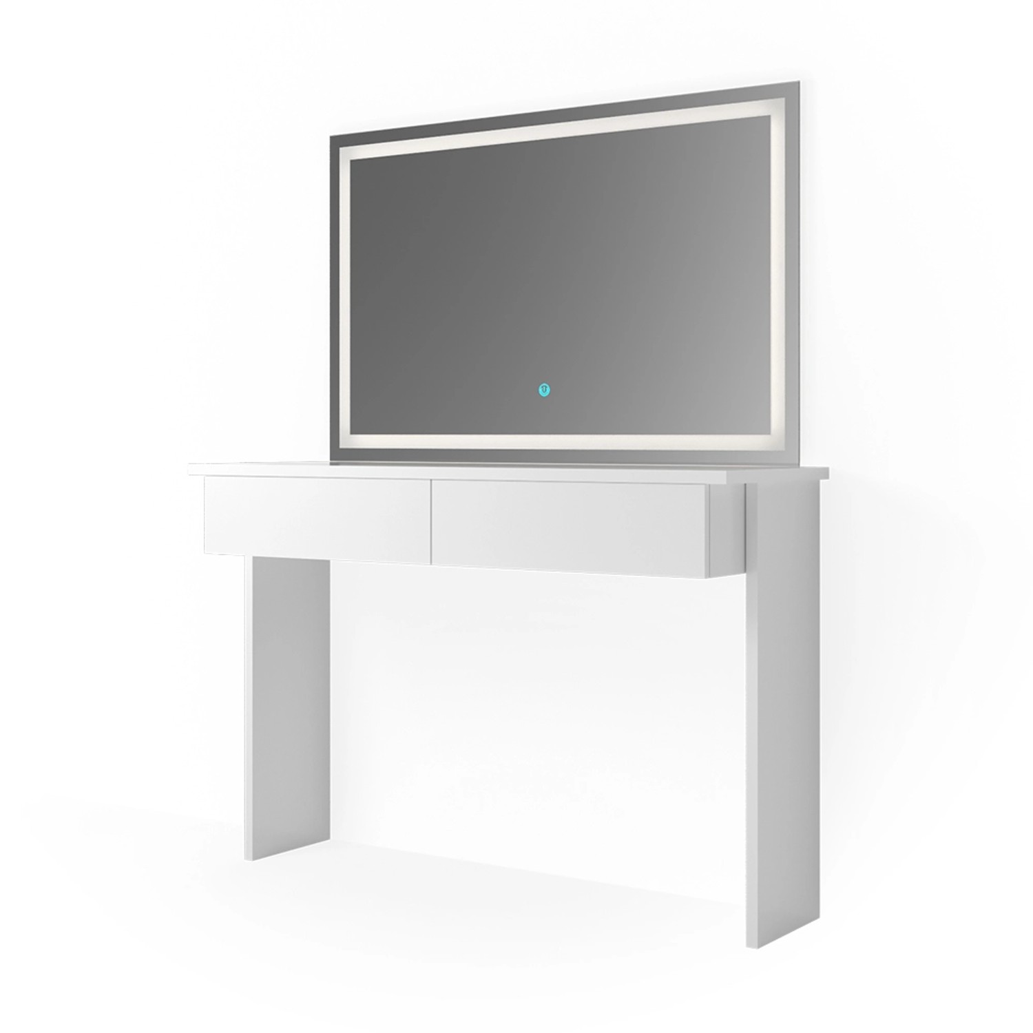 Vicco Schminktisch Azur Weiß 120 cm mit LED-Spiegel Vicco Schminktisch Azur Weiß 120 cm mit LED-Spiegel von Vicco