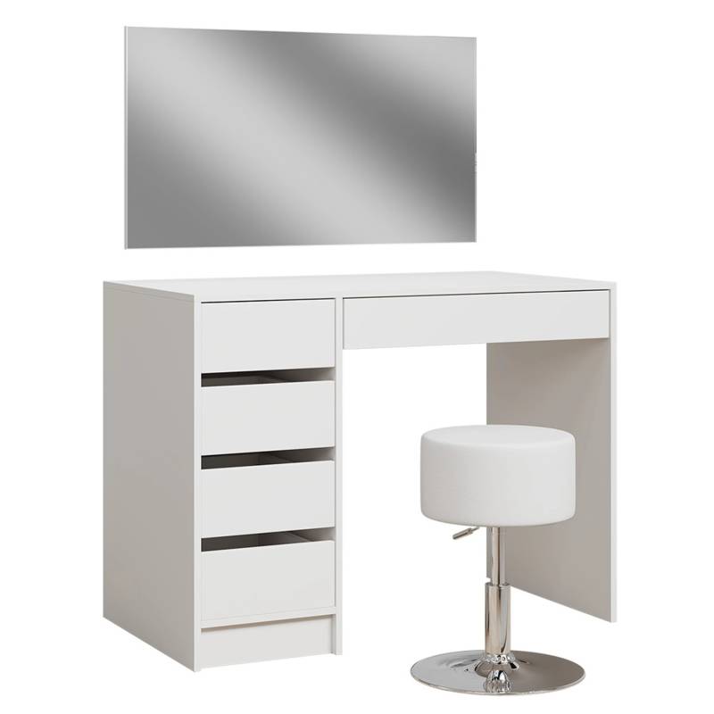 Vicco Schminktisch Thalia Weiß 100 cm mit Hocker von Vicco