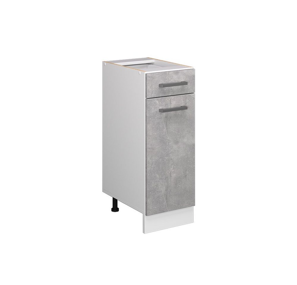 Vicco Schranksystem R-Line, Beton/Weiß, 30 cm mit Schublade, ohne Arbeitsplatte Vicco Schranksystem R-Line, Beton/Weiß, 30 cm mit Schublade, ohne Arbeitsplatte von Vicco