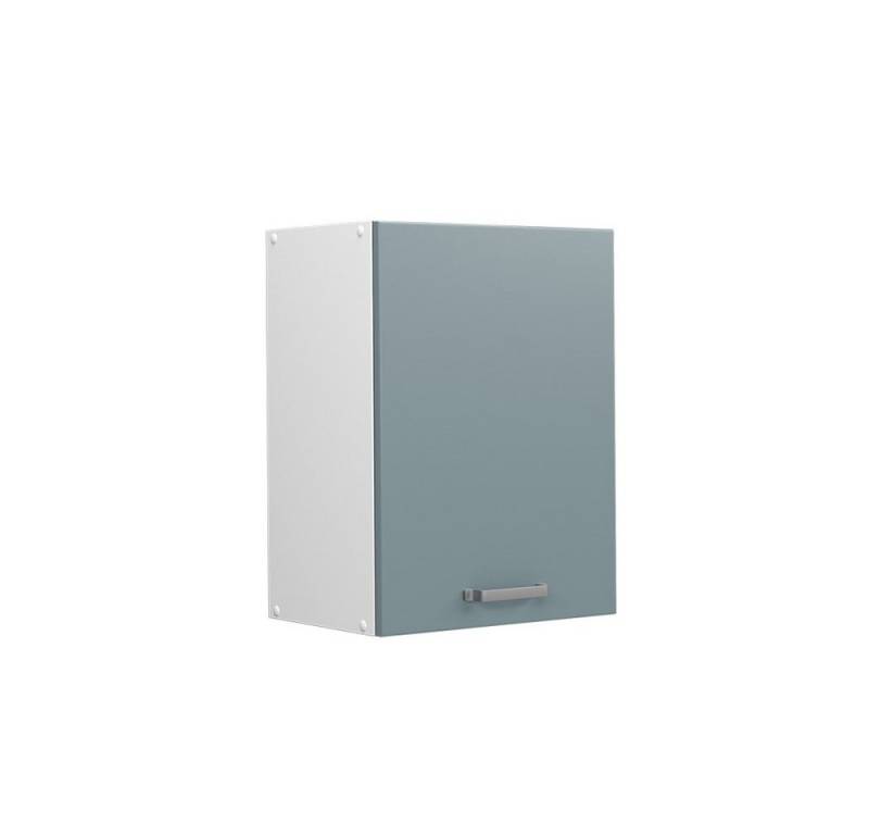 Vicco Schranksystem R-Line, Blau-Grau/Weiß, 45 cm mit Tür von Vicco