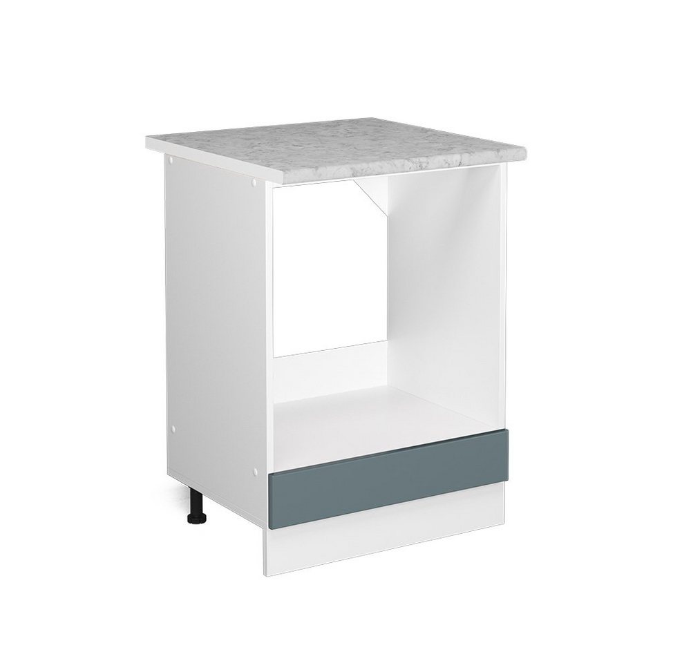 Vicco Schranksystem R-Line, Blau-Grau/Weiß, 60 cm mit Großnische, mit Arbeitsplatte Vicco Schranksystem R-Line, Blau-Grau/Weiß, 60 cm mit Großnische, mit Arbeitsplatte von Vicco