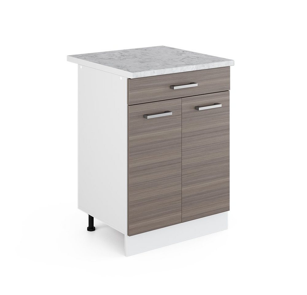 Vicco Schranksystem R-Line, Grau/Weiß, 60 cm mit Schubladen Vicco Schranksystem R-Line, Grau/Weiß, 60 cm mit Schubladen von Vicco