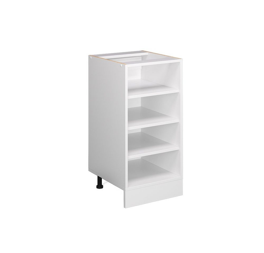 Vicco Schranksystem R-Line, Weiß/Weiß, 40 cm mit offenen Regalen, ohne Arbeitsplatte Vicco Schranksystem R-Line, Weiß/Weiß, 40 cm mit offenen Regalen, ohne Arbeitsplatte von Vicco