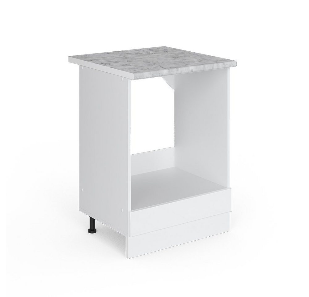 Vicco Schranksystem R-Line, Weiß Hochglanz/Weiß, 60cm mit Großnische, mit AP Vicco Schranksystem R-Line, Weiß Hochglanz/Weiß, 60cm mit Großnische, mit AP von Vicco