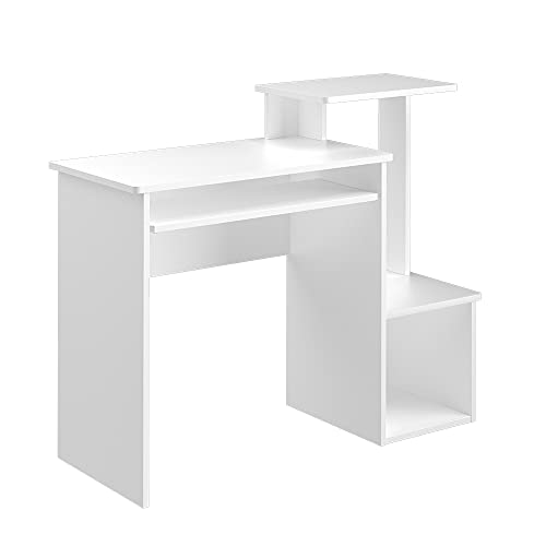 Vicco Schreibtisch Karl, Weiß, 106 x 40 cm von Vicco