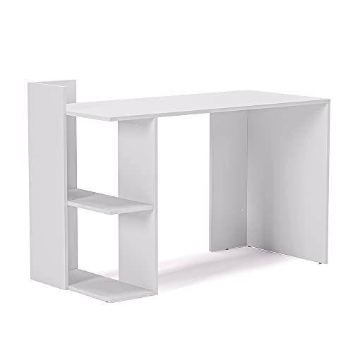 Vicco Schreibtisch Bürotisch Arbeitstisch Theo Regaltisch (White) von Vicco