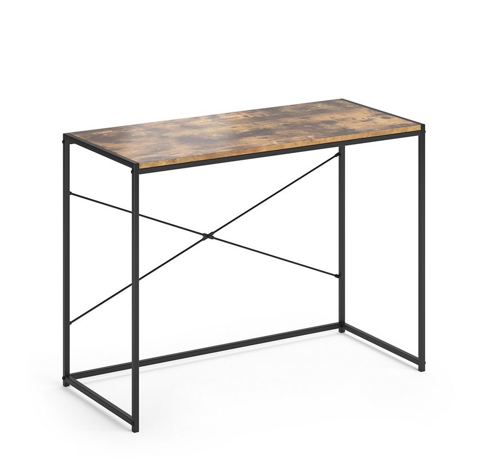 Vicco Schreibtisch Fyrk, Eiche rustikal/Schwarz, 100 x 45 cm Vicco Schreibtisch Fyrk, Eiche rustikal/Schwarz, 100 x 45 cm von Vicco