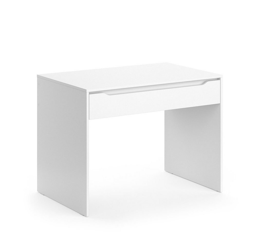 Vicco Schreibtisch Ruben, Weiß, 100 x 65 cm Vicco Schreibtisch Ruben, Weiß, 100 x 65 cm von Vicco