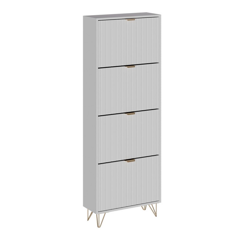 Vicco Schuhschrank Helge, Weiß, 60 x 166.7 cm 4 Fächer Vicco Schuhschrank Helge, Weiß, 60 x 166.7 cm 4 Fächer von Vicco