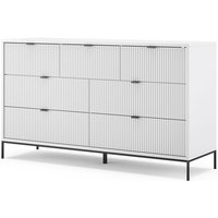 Sideboard Eliza, Weiß, 140 x 81 cm mit 7 Schubladen Vicco Sideboard Eliza, Weiß, 140 x 81 cm mit 7 Schubladen Vicco von Vicco