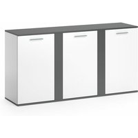 Vicco - Sideboard Novelli Anthrazit/Weiß von Vicco