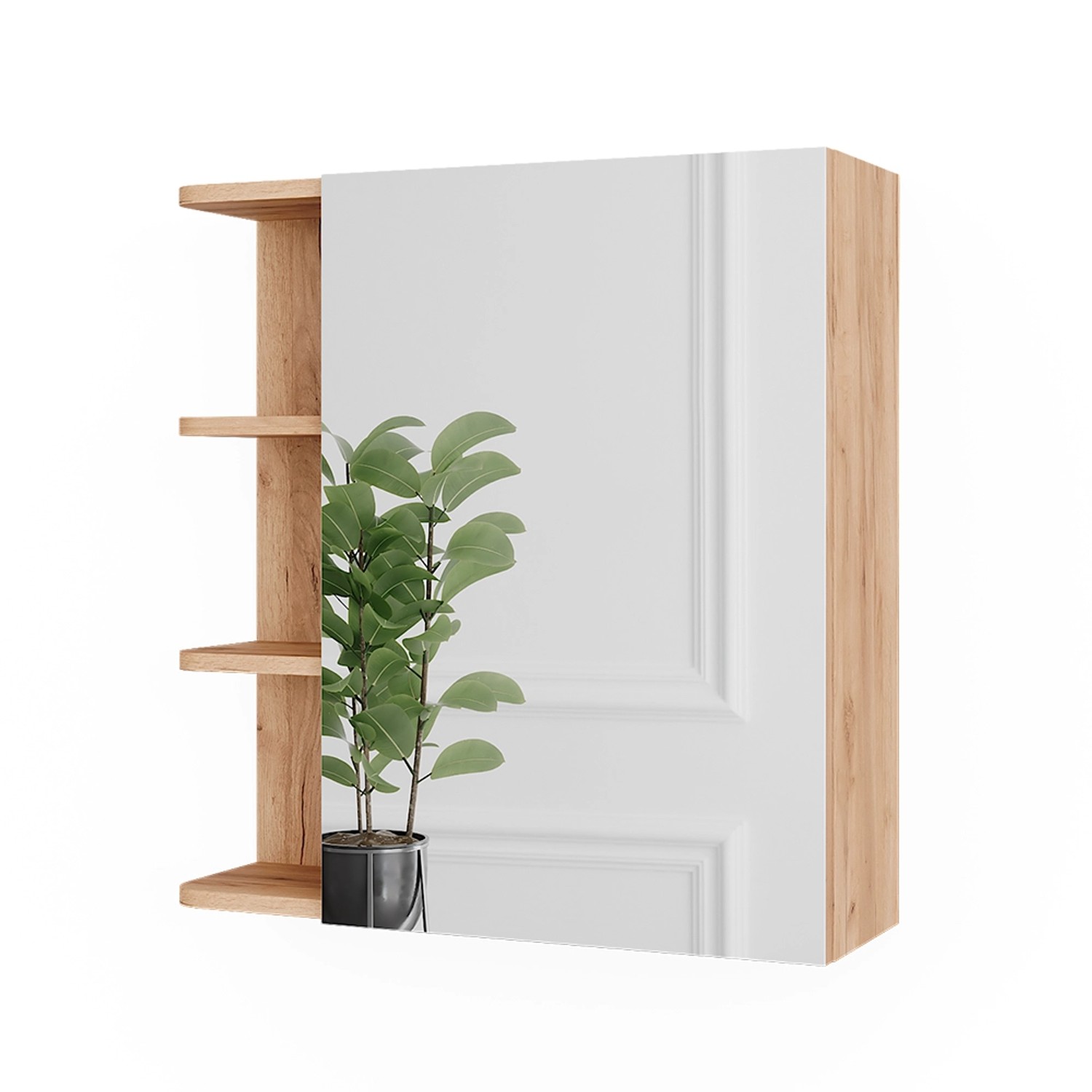 Vicco Spiegelschrank Fynn Goldkraft Eiche 62 x 64 cm Vicco Spiegelschrank Fynn Goldkraft Eiche 62 x 64 cm von Vicco