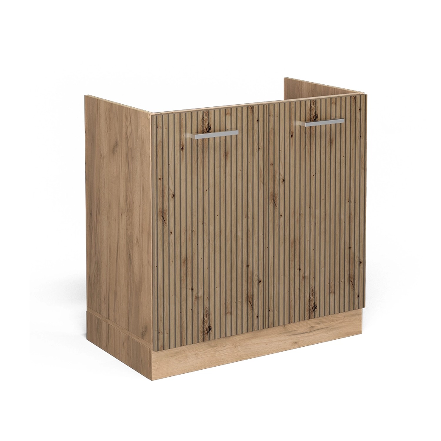 Vicco Spülenunterschrank R-Line Artisan-Eiche/Goldkraft Eiche 80 cm ohne Arbeitsplatte von Vicco