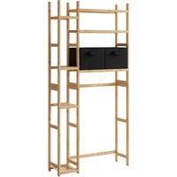 Vicco - Toilettenschrank Bilbao, Bambus, 78.5 x 163 cm mit 2 Vliesschubladen Vicco - Toilettenschrank Bilbao, Bambus, 78.5 x 163 cm mit 2 Vliesschubladen von Vicco