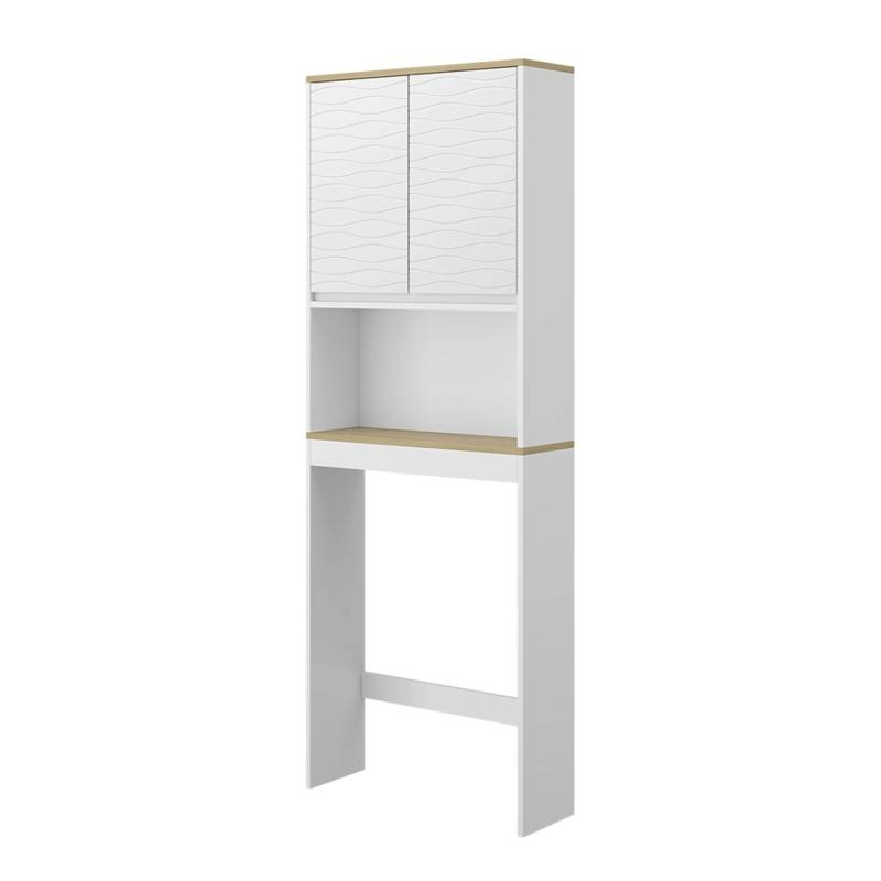 Vicco Toilettenschrank Livia Weiß 60 x 163 cm von Vicco