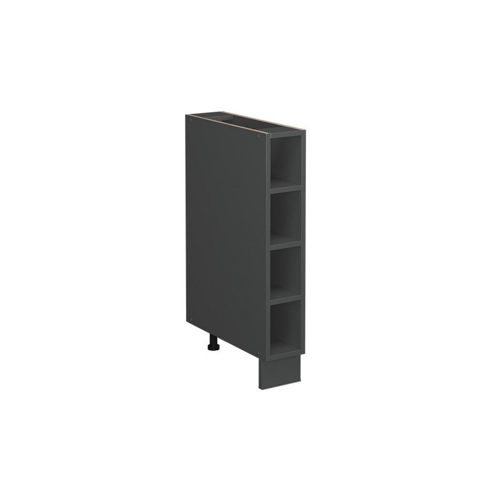 Vicco Unterschrank Fame-Line, Anthrazit, 15 cm ohne Arbeitsplatte von Vicco