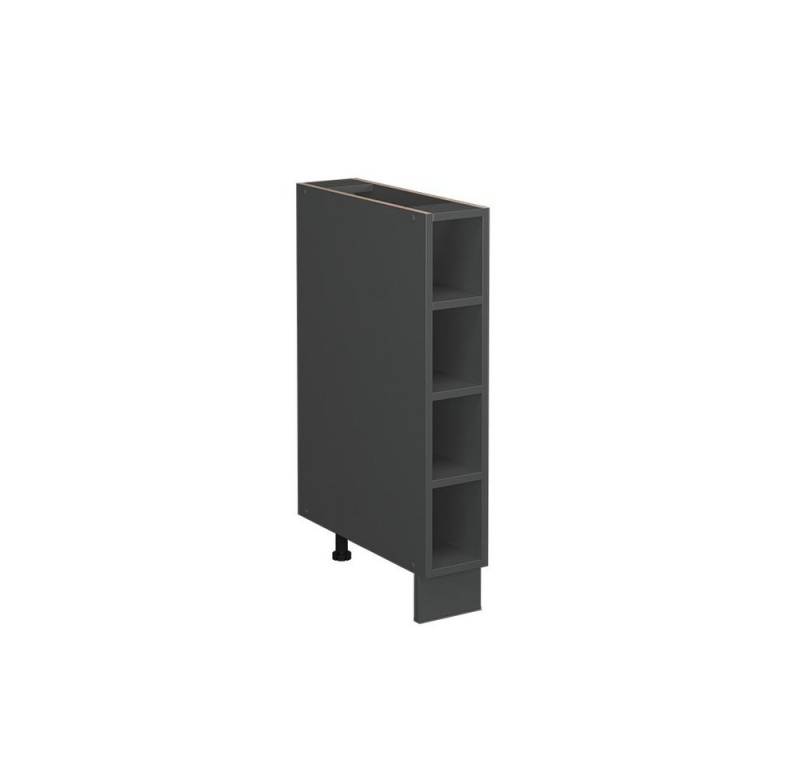 Vicco Unterschrank Fame-Line, Anthrazit, 15 cm ohne Arbeitsplatte von Vicco