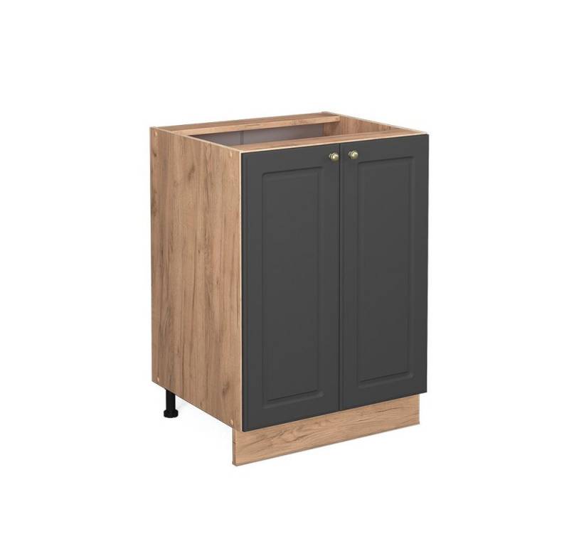 Vicco Unterschrank Fame-Line, Anthrazit-Gold/Goldkraft Eiche, 60 cm ohne Arbeitsplatte Vicco Unterschrank Fame-Line, Anthrazit-Gold/Goldkraft Eiche, 60 cm ohne Arbeitsplatte von Vicco