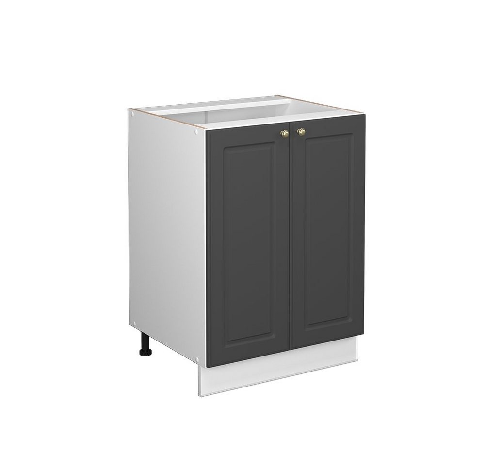 Vicco Unterschrank Fame-Line, Anthrazit-Gold/Weiß, 60 cm ohne Arbeitsplatte Vicco Unterschrank Fame-Line, Anthrazit-Gold/Weiß, 60 cm ohne Arbeitsplatte von Vicco