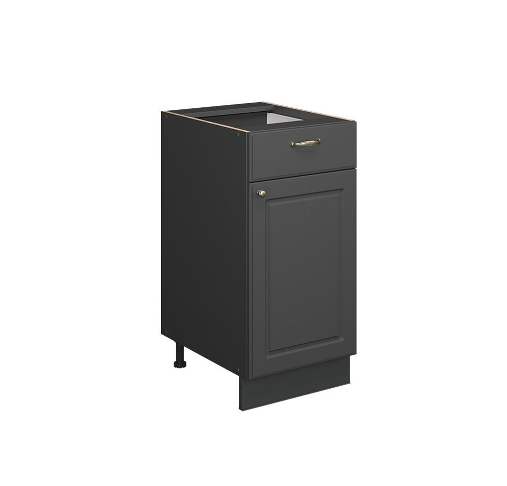 Vicco Unterschrank Fame-Line, Anthrazit-Gold Landhaus/Anthrazit, 40 cm ohne Arbeitsplatte Vicco Unterschrank Fame-Line, Anthrazit-Gold Landhaus/Anthrazit, 40 cm ohne Arbeitsplatte von Vicco