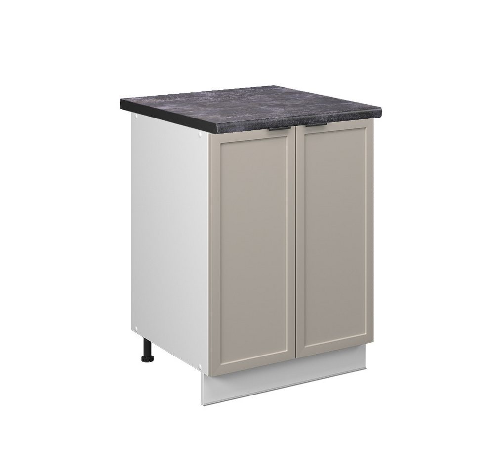 Vicco Unterschrank Fame-Line, GrauBeige/Weiß, 60 cm, AP Anthrazit Vicco Unterschrank Fame-Line, GrauBeige/Weiß, 60 cm, AP Anthrazit von Vicco