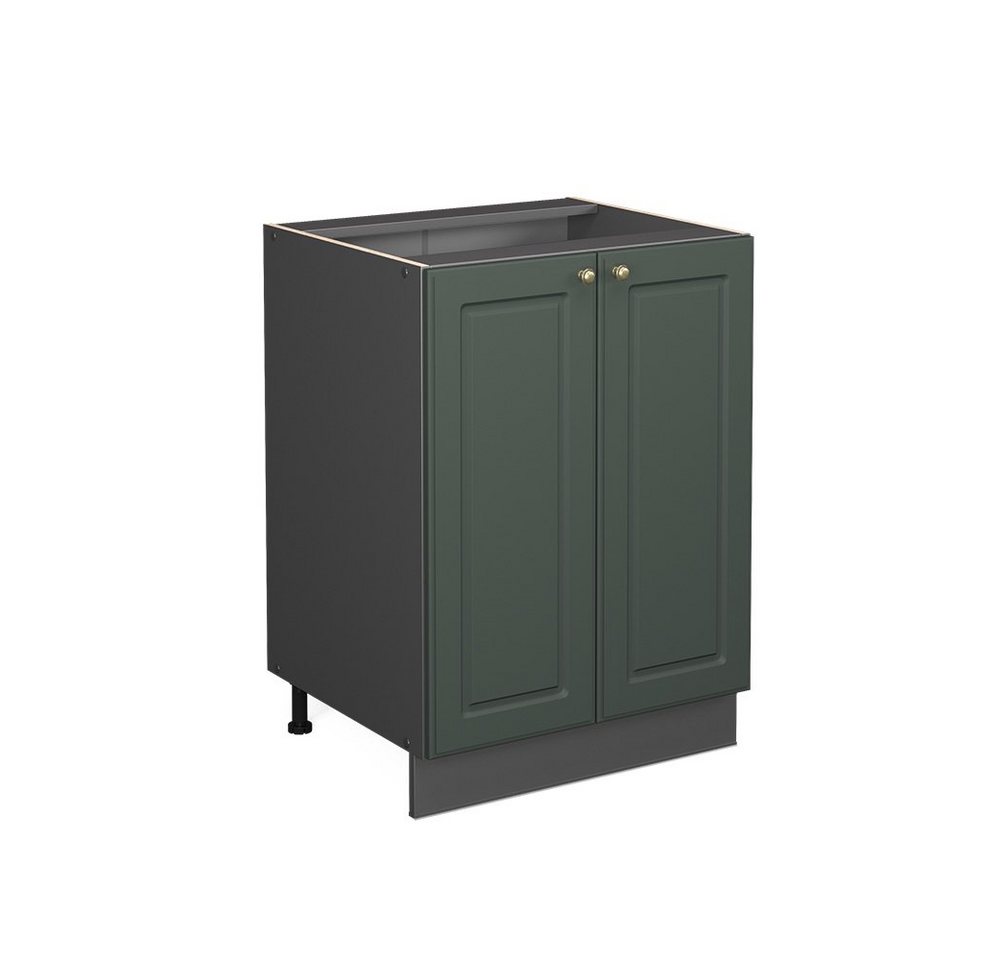 Vicco Unterschrank Fame-Line, Grün-Gold Landhaus/Anthrazit, 60 cm, AP Eiche Vicco Unterschrank Fame-Line, Grün-Gold Landhaus/Anthrazit, 60 cm, AP Eiche von Vicco