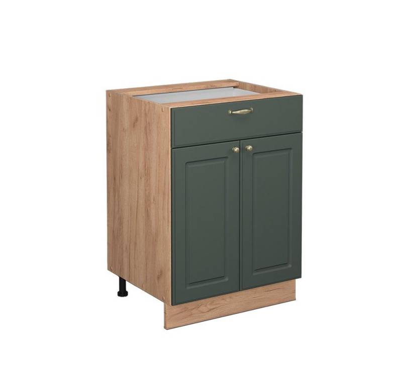 Vicco Unterschrank Fame-Line, Grün-Gold Landhaus/Eiche 60cm, ohne Arbeitsplatte Vicco Unterschrank Fame-Line, Grün-Gold Landhaus/Eiche 60cm, ohne Arbeitsplatte von Vicco