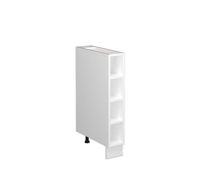 Vicco Unterschrank Fame-Line, Weiß/Weiß, 15 cm ohne Arbeitsplatte von Vicco