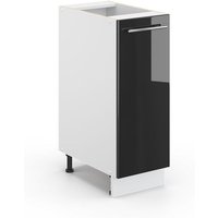 Apothekerschrank Fame-Line, Anthrazit Hochglanz, 30 cm ohne Arbeitsplatte Vicco von Vicco