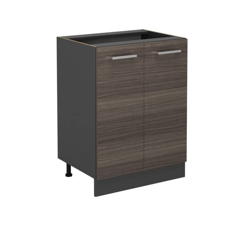 Vicco Unterschrank R-Line, Edelgrau/Anthrazit, 60 cm ohne Arbeitsplatte von Vicco