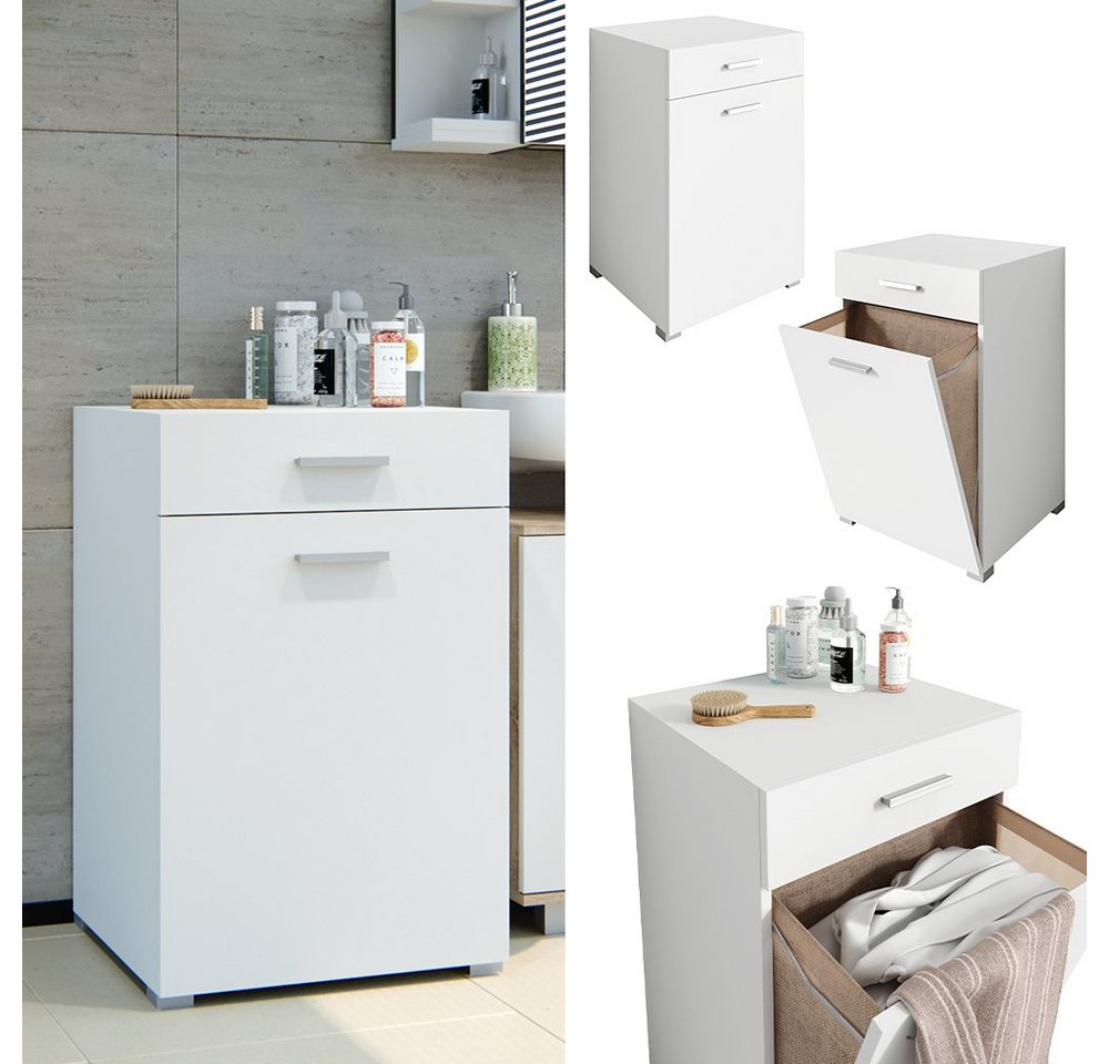 Vicco Wäscheschrank Matteo, Weiß, 50 x 78.5 cm Vicco Wäscheschrank Matteo, Weiß, 50 x 78.5 cm von Vicco