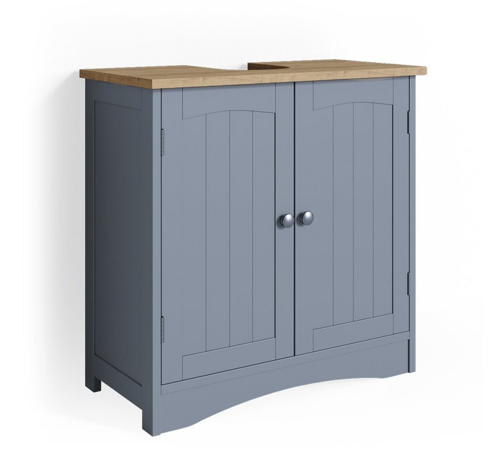 Vicco Waschbeckenunterschrank Bianco, Grau, 60 x 60 cm Vicco Waschbeckenunterschrank Bianco, Grau, 60 x 60 cm von Vicco