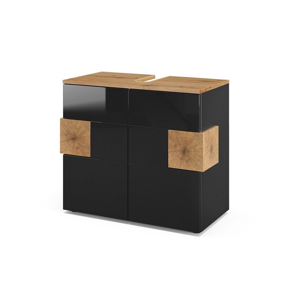 Vicco Waschbeckenunterschrank Eden, Anthrazit/Artisan-Eiche, 73 x 64 cm Vicco Waschbeckenunterschrank Eden, Anthrazit/Artisan-Eiche, 73 x 64 cm von Vicco