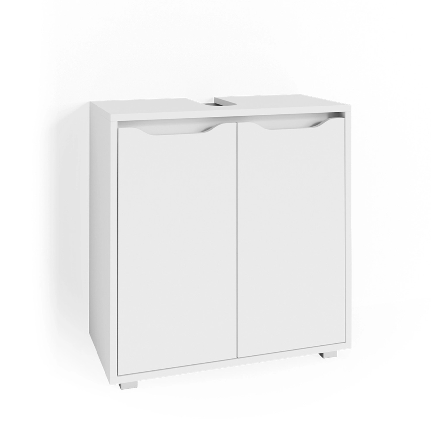 Vicco Waschbeckenunterschrank Ruben Weiß 60 x 63 cm Vicco Waschbeckenunterschrank Ruben Weiß 60 x 63 cm von Vicco