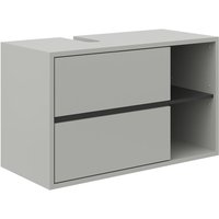 Vicco - Waschbeckenunterschrank Viola, Grau, 100 x 60 cm von Vicco