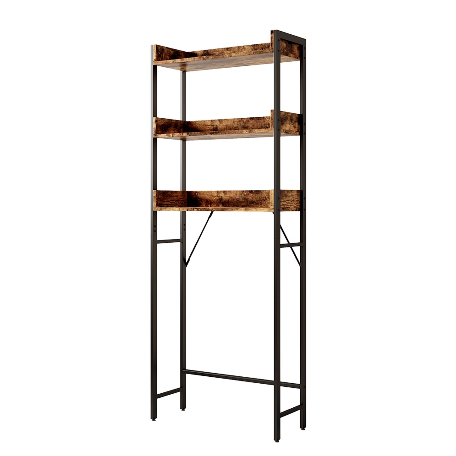 Vicco Waschmaschinenschrank Fyrk Eiche Rustikal/Schwarz 64 x 165 cm mit 3 Fächern Vicco Waschmaschinenschrank Fyrk Eiche Rustikal/Schwarz 64 x 165 cm mit 3 Fächern von Vicco