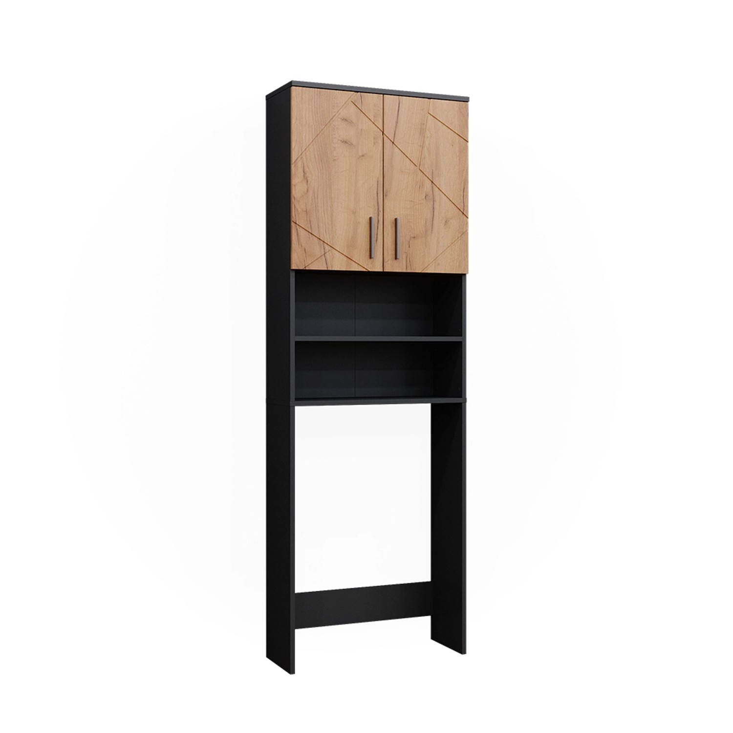 Vicco Waschmaschinenschrank Irma Anthrazit/Eiche 64 x 191 cm Vicco Waschmaschinenschrank Irma Anthrazit/Eiche 64 x 191 cm von Vicco