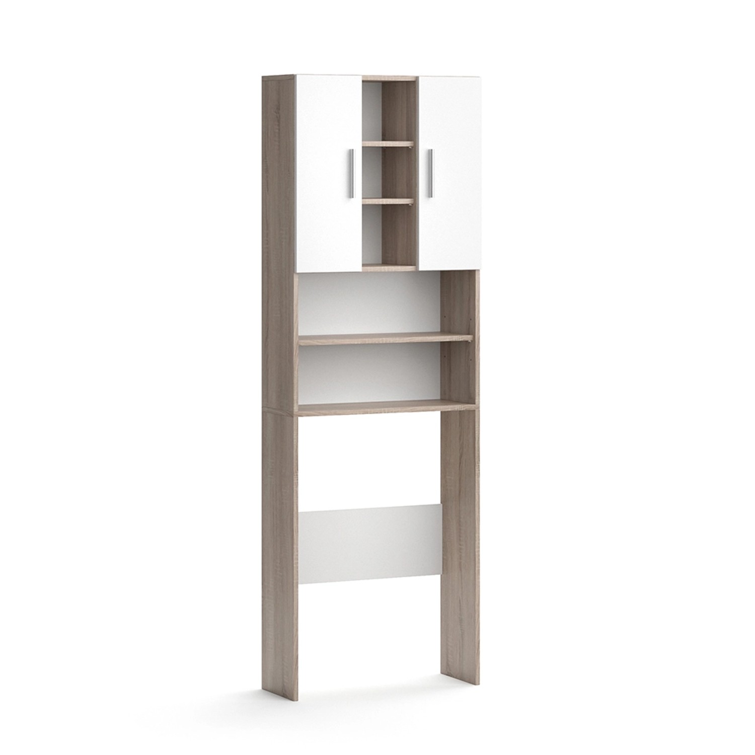 Vicco Waschmaschinenschrank Luis Sonoma/Weiß 190 x 64 cm Vicco Waschmaschinenschrank Luis Sonoma/Weiß 190 x 64 cm von Vicco