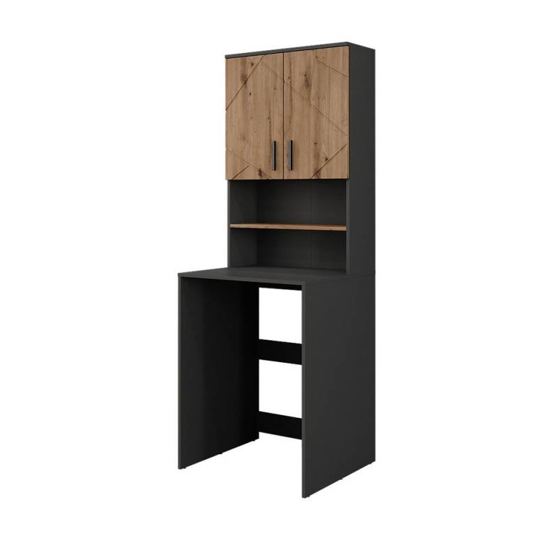 Vicco Waschmaschinenumbauschrank Irma, Anthrazit/Artisan, 68 x 88.5 cm 2 Teile von Vicco