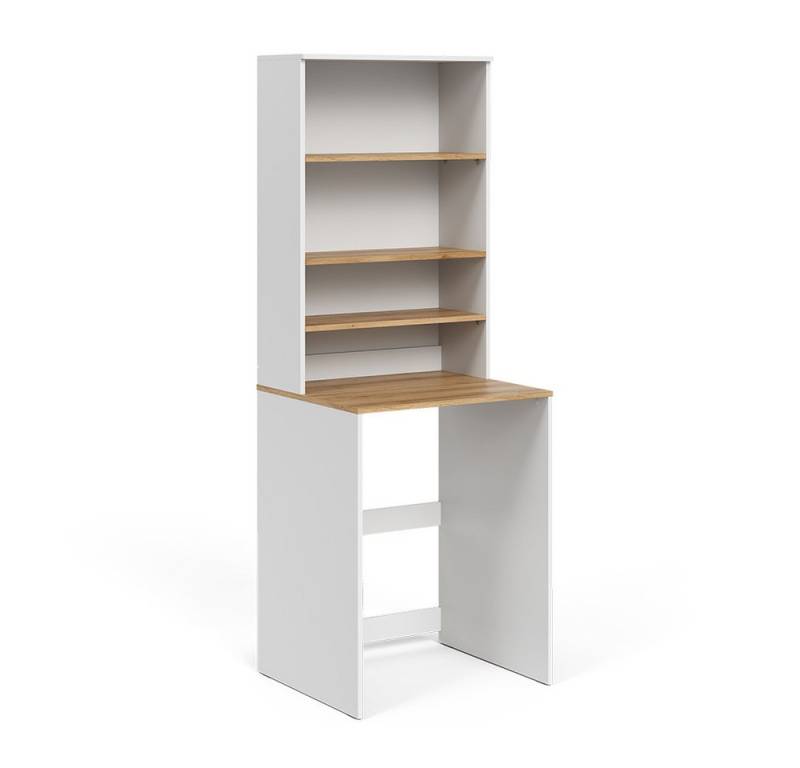 Vicco Waschmaschinenumbauschrank Viktor, Weiß/Artisan, 66 x 88.2 cm 2 Teile mit Regal Vicco Waschmaschinenumbauschrank Viktor, Weiß/Artisan, 66 x 88.2 cm 2 Teile mit Regal von Vicco