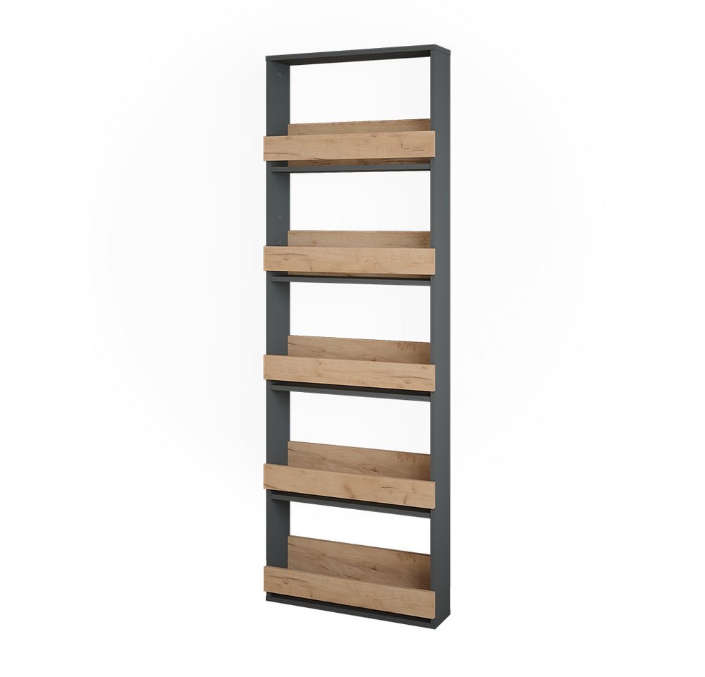 Vicco Weinregal Repose, Goldkraft Eiche/Anthrazit, 60 x 180 cm Vicco Weinregal Repose, Goldkraft Eiche/Anthrazit, 60 x 180 cm von Vicco