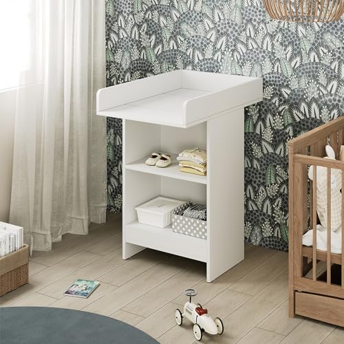 Vicco Wickelkommode Mona, Weiß, 60 x 103.5 cm mit Wickelauflage Vicco Wickelkommode Mona, Weiß, 60 x 103.5 cm mit Wickelauflage von Vicco