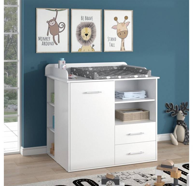 Vicco Wickelkommode Lea, Weiß, 102.2 x 102.5 cm Vicco Wickelkommode Lea, Weiß, 102.2 x 102.5 cm von Vicco